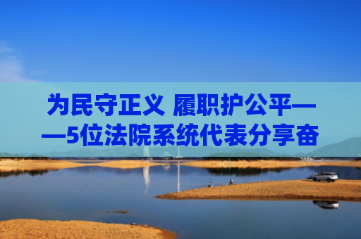 为民守正义 履职护公平——5位法院系统代表分享奋斗故事