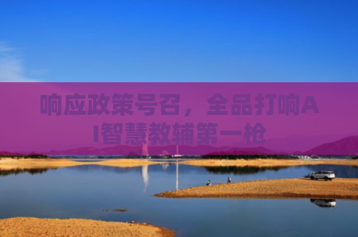 响应政策号召，全品打响AI智慧教辅第一枪