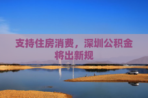 支持住房消费，深圳公积金将出新规