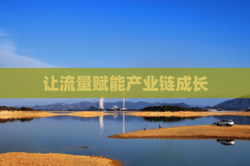 让流量赋能产业链成长