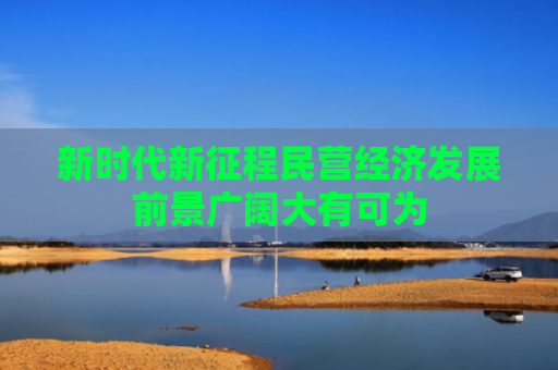 新时代新征程民营经济发展前景广阔大有可为