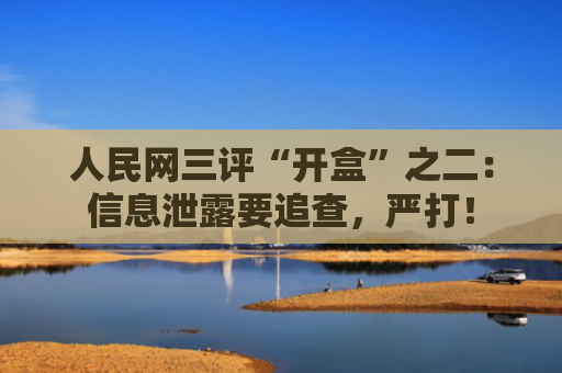 人民网三评“开盒”之二：信息泄露要追查，严打！