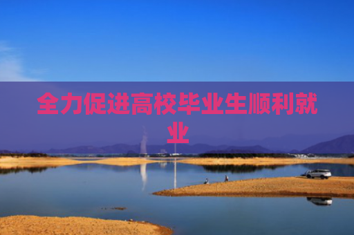 全力促进高校毕业生顺利就业
