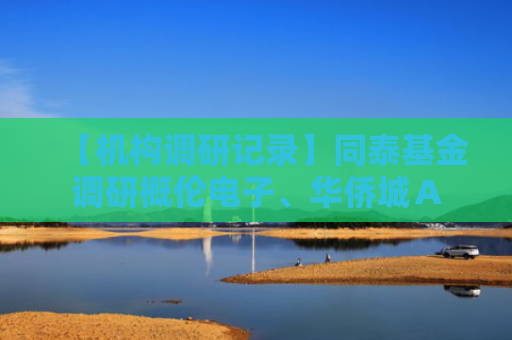 【机构调研记录】同泰基金调研概伦电子、华侨城Ａ