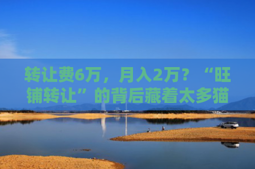 转让费6万，月入2万？“旺铺转让”的背后藏着太多猫腻