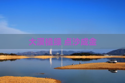 大漠植绿 点沙成金