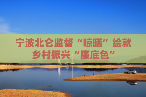 宁波北仑监督“晾晒”绘就乡村振兴“廉底色”