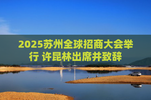 2025苏州全球招商大会举行 许昆林出席并致辞