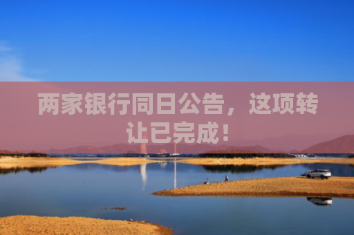 两家银行同日公告，这项转让已完成！