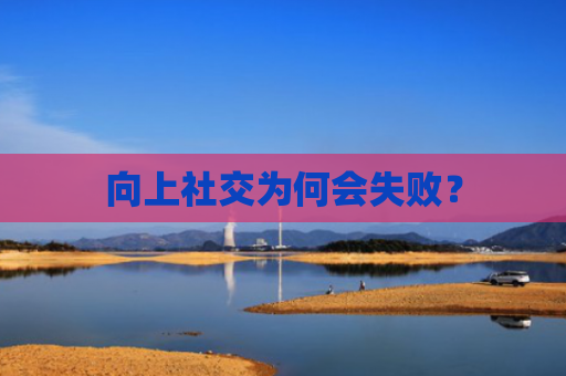 向上社交为何会失败？