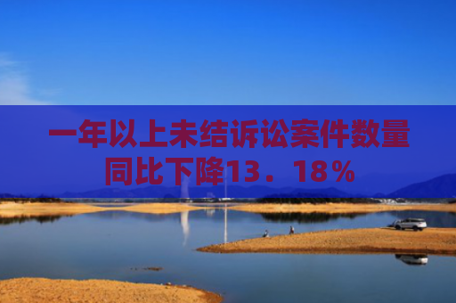 一年以上未结诉讼案件数量同比下降13．18％