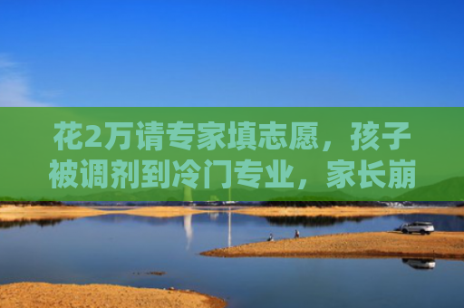 花2万请专家填志愿，孩子被调剂到冷门专业，家长崩溃