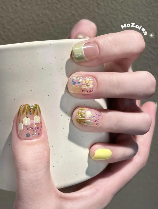 美甲长款好看还是短款好看_好看美甲夏天_