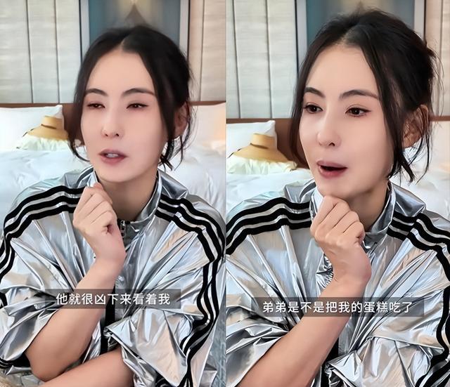 张柏芝晒端午vlog！大儿子从新加坡给她带最爱的蛋糕，幸福到流泪_张柏芝晒端午vlog！大儿子从新加坡给她带最爱的蛋糕，幸福到流泪_