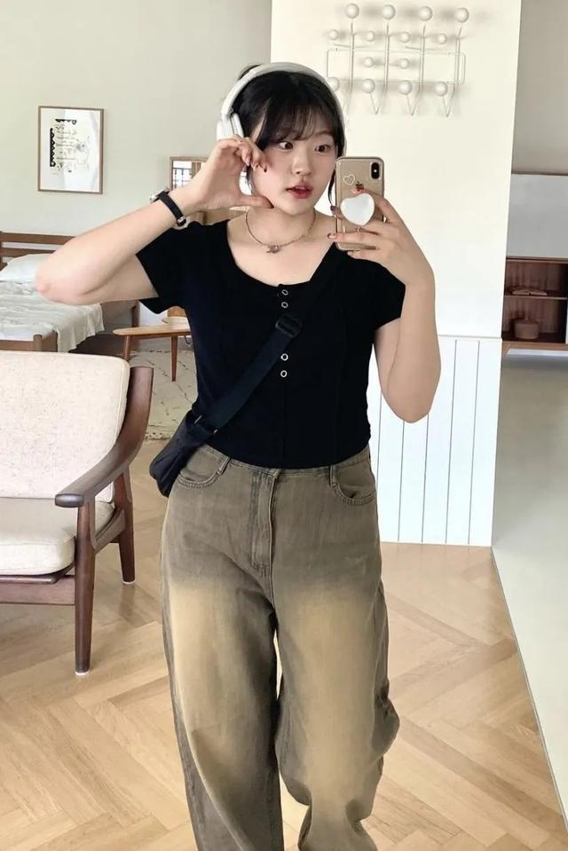 _苹果型穿衣搭配_苹果身材夏天穿什么裤子好看