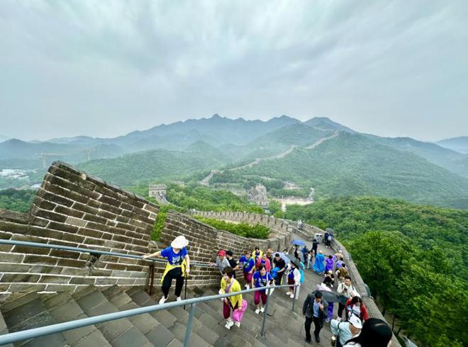 _水墨长城_长城水墨画图片大全