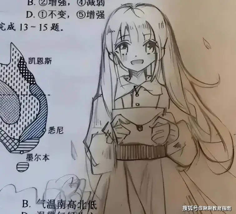 _“孩子你走错考场了吧?”女同学低分试卷走红,美术老师却两眼放光_“孩子你走错考场了吧?”女同学低分试卷走红,美术老师却两眼放光