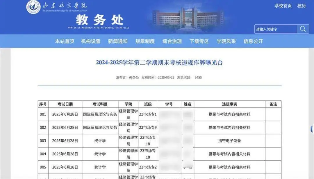 _期末作弊开学处分_期末作弊处分暑假才出吗