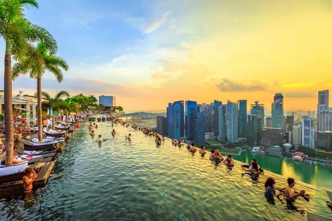新加坡金沙湾滨海酒店_新加坡金沙湾购物中心_