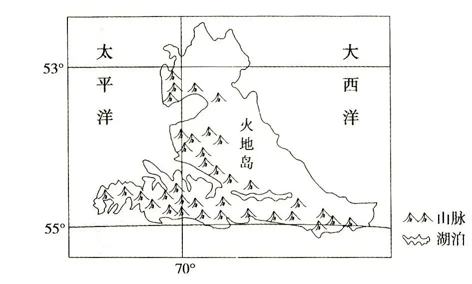火地岛地理题_火地岛高考题_