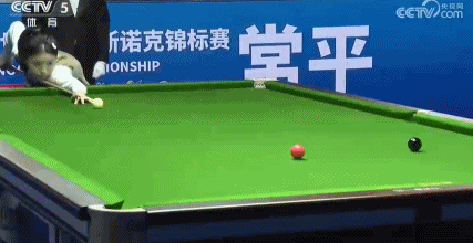 斯诺克最后白球落袋_斯诺克球没解到白球进洞_