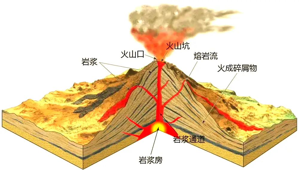 高考地理地质构造题目__地质剖面图反映的内容有哪些
