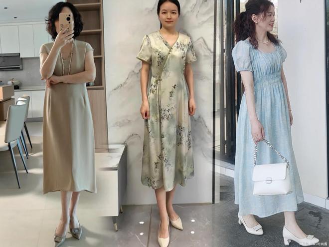 大妈裙子__大妈穿的裙子