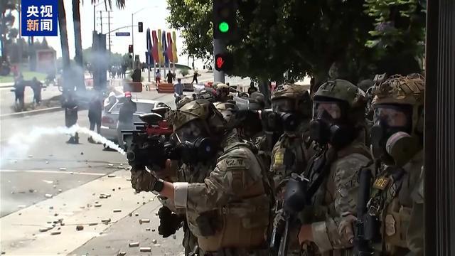 特朗普警局_特朗普调动国民警卫队_