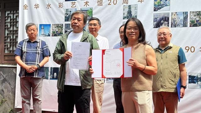 14年后再访水彩画大家陈希旦，他说：90岁是艺术生命的新起点__14年后再访水彩画大家陈希旦，他说：90岁是艺术生命的新起点