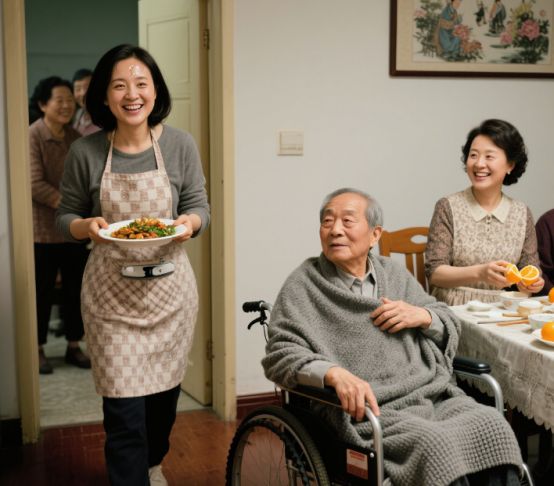 _父母照顾残疾孩子事迹_嫂子照顾残疾小叔子