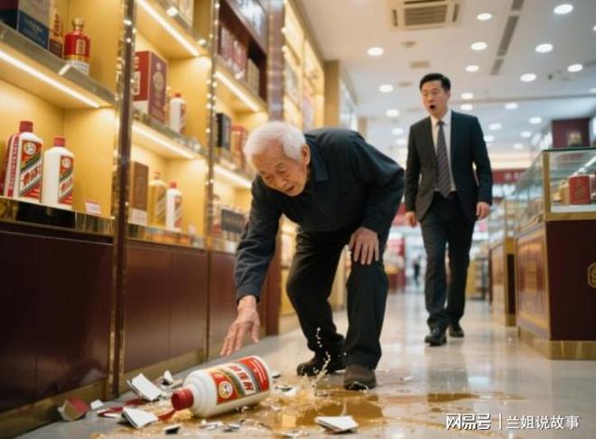 超市谈男子打碎茅台酒_店方回应男子在超市打碎茅台酒_