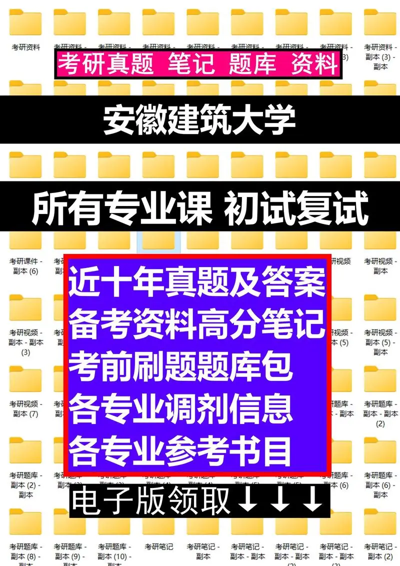 安徽建筑大学考研资料全解析：历年真题与参考书目很关键