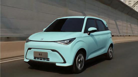 5万级5座纯电微型车 奇瑞QQ多米正式上市
