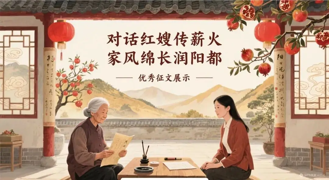 【对话红嫂传薪火 家风绵长润阳都】主题征文优秀作品展（三）
