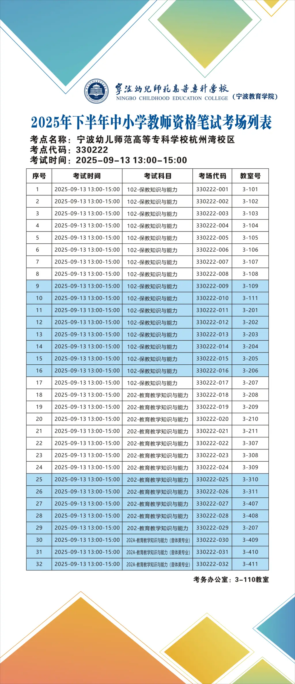 本周六考试有啥__周六考试时间