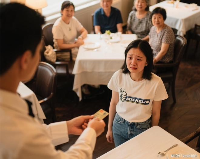 表姐请全家去米其林却独缺我，我立马挂失银行卡，她付款时脸绿了