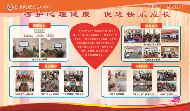 滨州市滨城区第四中学：多元聚力，构建“四心协同”校园心育网络体系