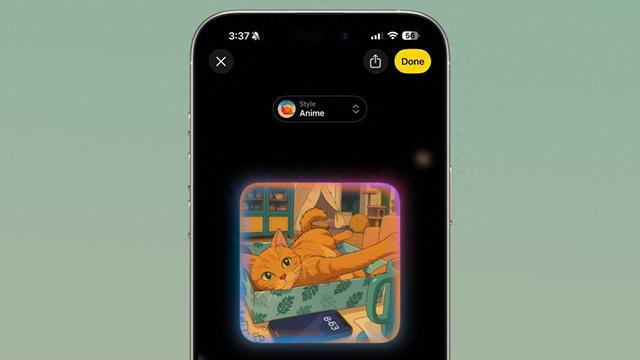 iOS 26中的Image Playground集成ChatGPT 可呈现动漫风格图像