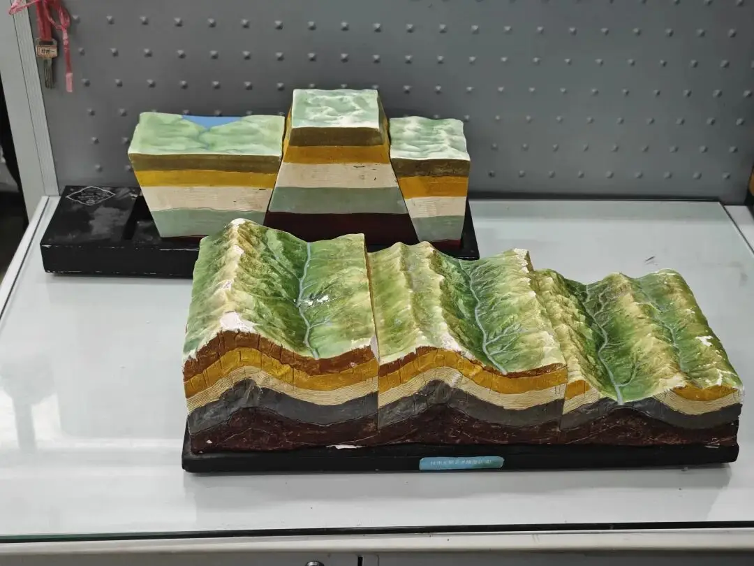 地质模型图如何画_地质地貌模型_