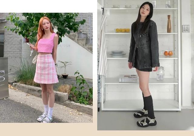 巨腿女孩现在怎么样了_显腿长的凉鞋_