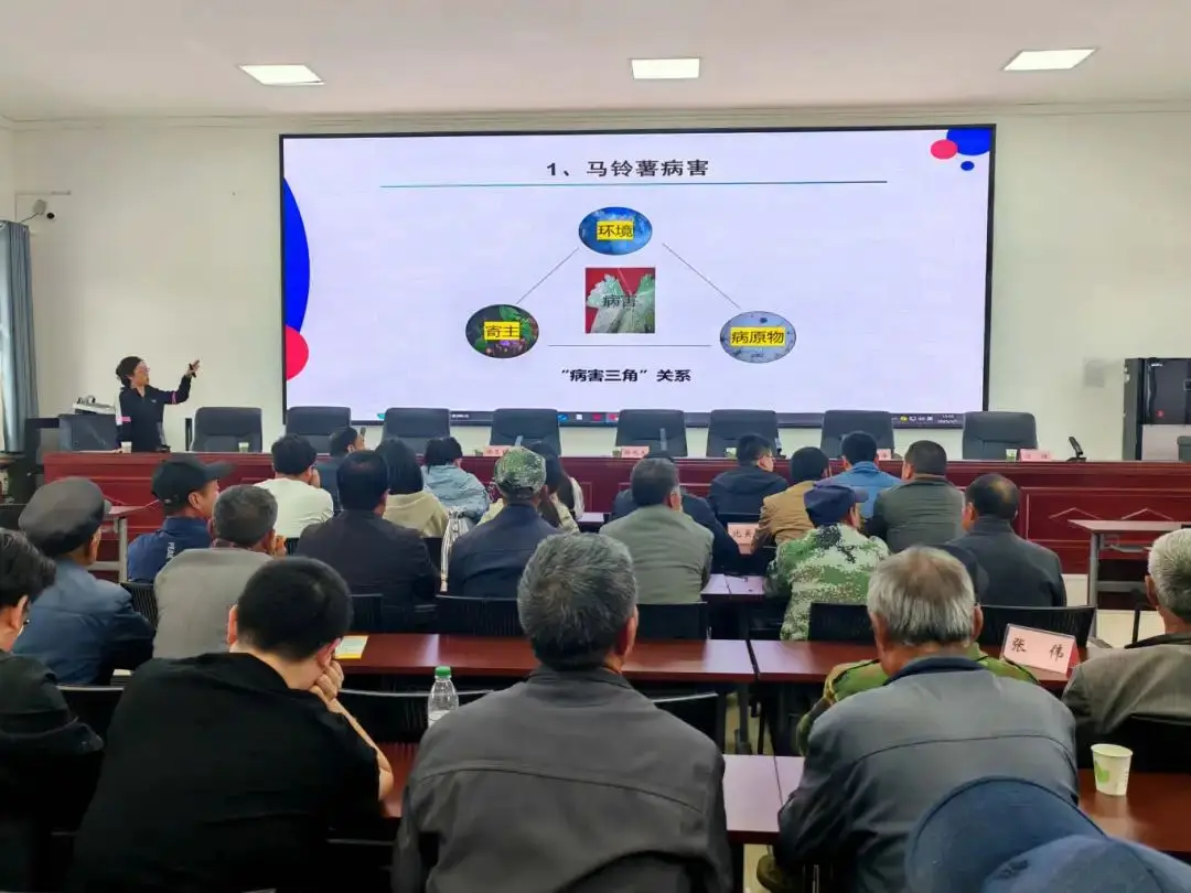 开展农业科技培训__在农业科技培训会上的讲话