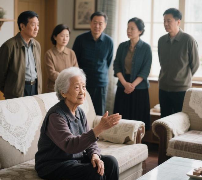5个子女全都退休在家，86岁婆婆却请护理员，丈夫遗嘱揭露真相_5个子女全都退休在家，86岁婆婆却请护理员，丈夫遗嘱揭露真相_