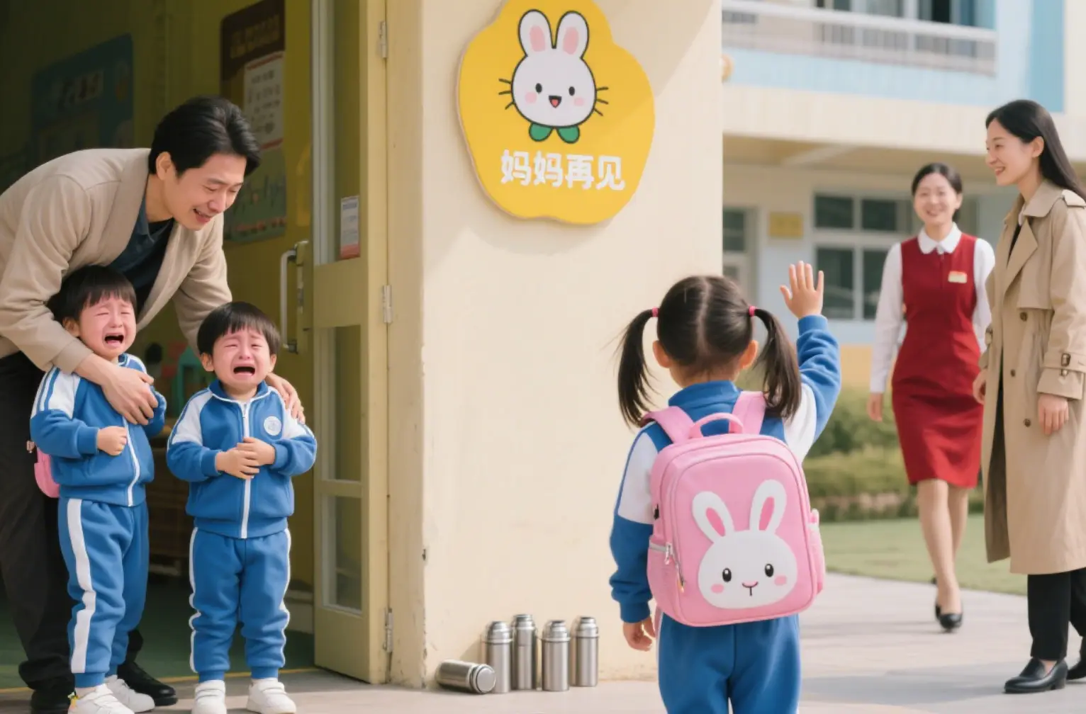 _开学幼儿哭怎么办_幼儿开学哭闹家长怎么做
