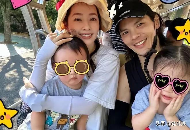 向佐儿子过3岁生日，郭碧婷素颜出镜好美，肉弟扎长头发长相秀气__向佐儿子过3岁生日，郭碧婷素颜出镜好美，肉弟扎长头发长相秀气