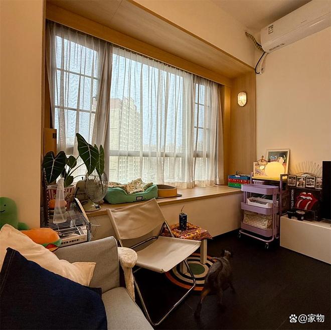_佛山女生晒出35㎡“一字形”蜗居，用半墙隔断大通间，独居太爽了_佛山女生晒出35㎡“一字形”蜗居，用半墙隔断大通间，独居太爽了