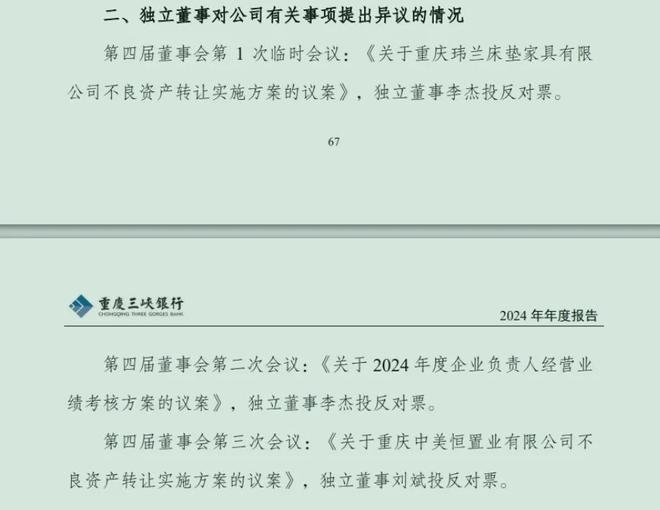 千亿城商行负责人经营业绩考核方案，被女独董投出反对票
