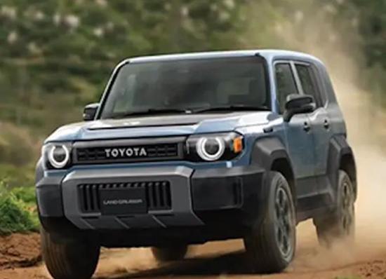 定位中型SUV 丰田兰德酷路泽FJ效果图曝光