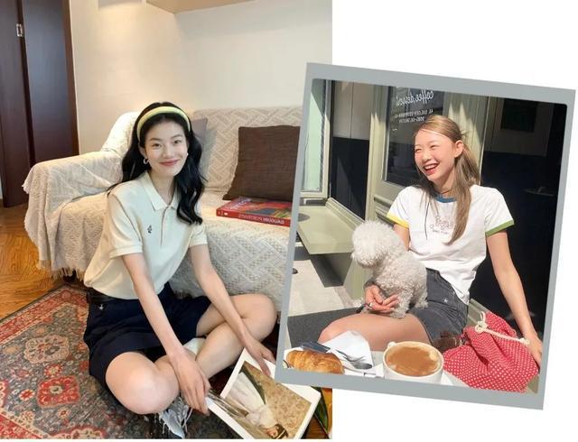 _明星穿连衣裙_明星夏天裙子穿搭