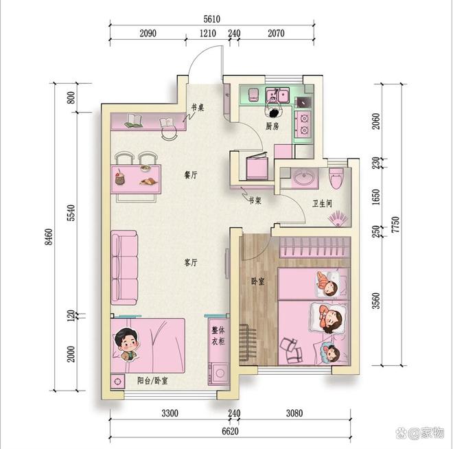 _阳台做成儿童房_儿童房和阳台一体装修