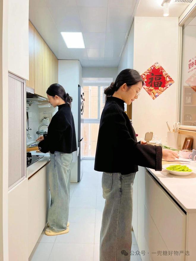 厨房拥挤照片__窄厨房装修